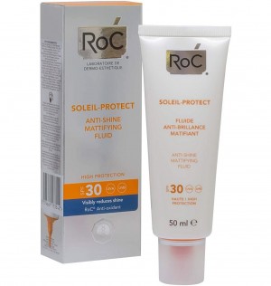 Roc Soleil Protect Mattifying Fluid - Anti-Shine Spf 30 (1 бутылка 50 мл)