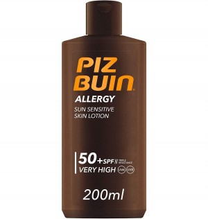 Piz Buin Allergy Sun Sensitive Skin Lotion Spf 50+ - Очень высокая защита (1 бутылка 200 мл)