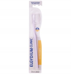 Зубная щетка для взрослых - Elgydium Clinic (15/100 Extra Soft T- Med)