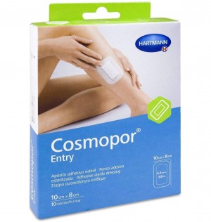 Cosmopor Entry - стерильная подушечка (10 шт. 10 см X 8 см)