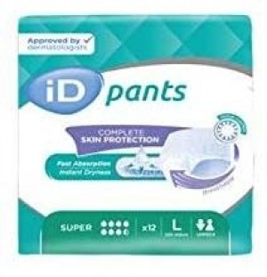 Подгузники-трусики Inc Urine - Id Intime Pants Super (T -L 10 U)