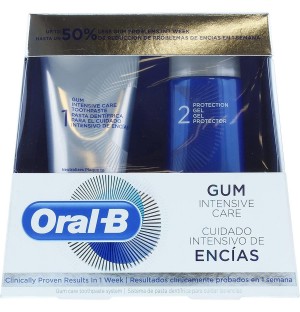 Oral-B Intensive Gum Care Pack (зубная паста 1 флакон 85 мл + гель 1 флакон 63 мл)