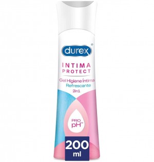 Durex Intima Protect Освежающий гель для интимной гигиены (1 бутылка 200 мл)