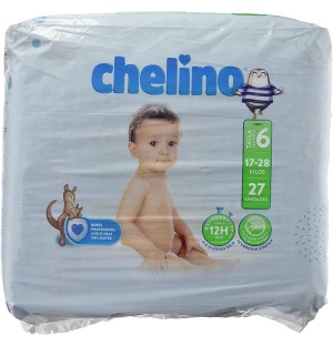 Детские подгузники - Chelino Fashion & Love (T- 6 (17 - 28 кг) 27 подгузников)