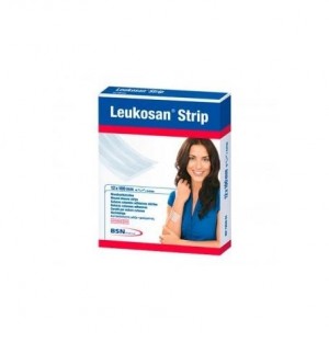 Leukosan Strip - стерильный кожный шов (полоса 100 мм X 12 мм 12 полос)