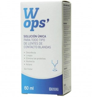 Wops Single Solution Soft Contact Lens Solution (1 бутылка 60 мл)