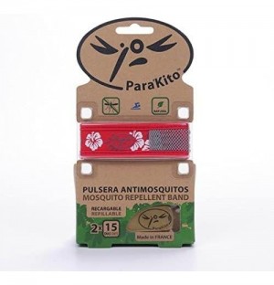 Браслет Para`Kito для отпугивания насекомых (1 браслет 2 таблетки)