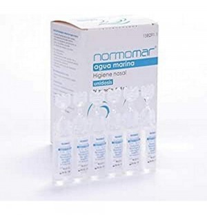 Нормомар Стерильная морская вода для очищения носа (5 мл 24 монодозы)