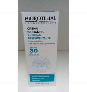 Hidrotelial Anti-Aging Depigmenting Hand Cream - Spf 30 (1 бутылка 50 мл)