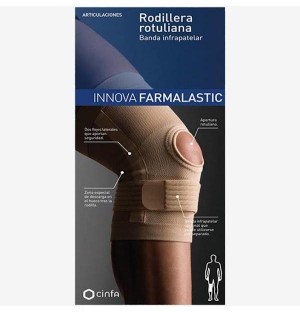 Ротационный коленный бандаж - Farmalastic Innova (1 шт. большого размера)