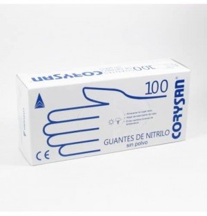 Нитриловые смотровые перчатки - Corysan Ambidextrous Non Sterile (100 шт. размер Small)