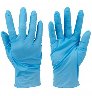 Нитриловые смотровые перчатки - Corysan Ambidextrous Non Sterile (100 шт. большого размера)