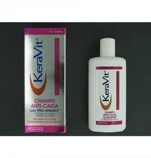 Шампунь против выпадения волос Keravit (1 бутылка 200 мл)