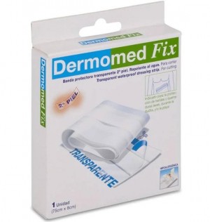 Dermomed Fix Second Skin - стерильный лейкопластырь (1 шт. 75 см X 8 см)