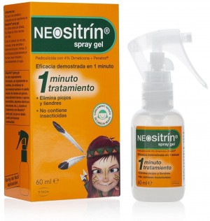 Неозитрин Спрей-гель против вшей (1 бутылка 60 мл)