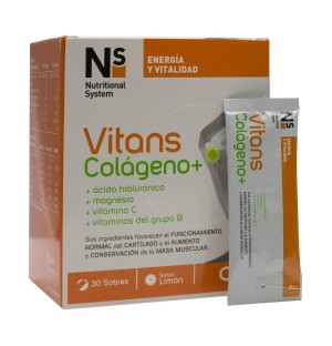 Ns Vitans Collagen+ (30 пакетиков со вкусом лимона)