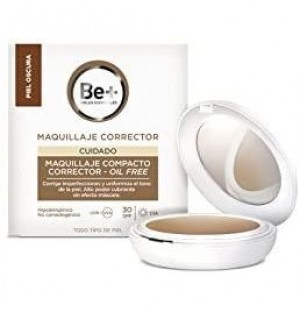 Be+ Make-up Compact Concealer Oil Free Spf30 (1 Pack 10 G Dark Skin)