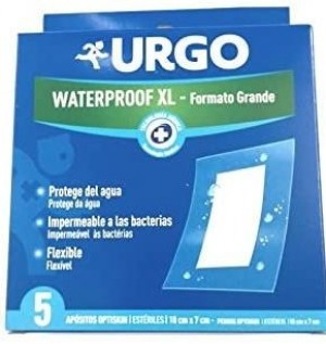 Urgo Waterproof - стерильные подушечки (5 подушечек Xl в ассортименте)