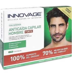 Innovage Anticaida Capilar Hombre Forte (2 бутылки по 30 капсул)