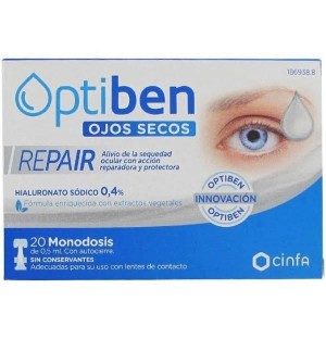 Optiben Dry Eyes Repair (20 разовых доз)