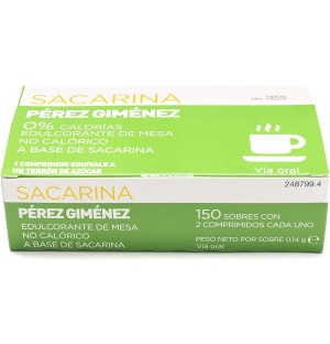Saccharin Perez Gimenez (150 пакетиков по 2 таблетки)