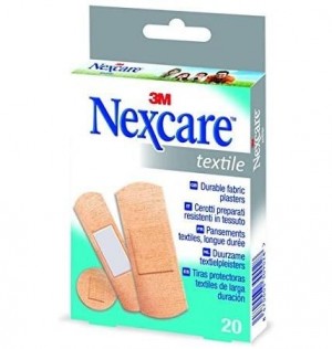 Nexcare Textile - Адгезивный пластырь, ассортимент 20 шт. - 3M