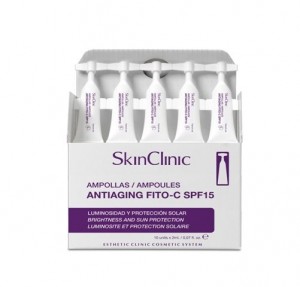 Антивозрастные ампулы Phyto-C Ampoules SPF 15, 10 ампул по 2 мл. - SkinClinic