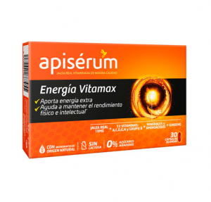 Apiserum Energy Vitamax, 30 мягких таблеток. - Perrigo