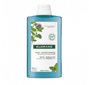 Шампунь Aquatic Mint Anti-Pollution Detoxifying Shampoo, 400 мл. - Klorane