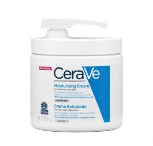 Увлажняющий крем для лица и тела с дозатором, 454 г. - CeraVe