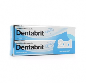 Отбеливающая зубная паста Dentabrit, 2 x 125 мл - Orkla