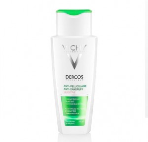 Dercos Sensitive Шампунь от перхоти для чувствительной кожи головы, безсульфатный, 200 мл. - Vichy