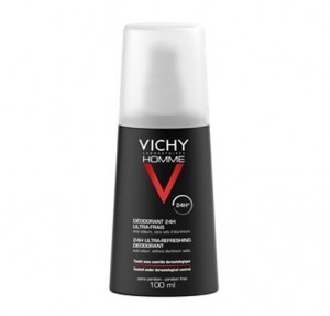 Vichy Homme Desodorante Vaporizador Ultrafresco, 100 ml. - Vichy