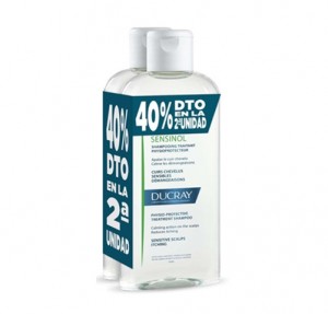 Duplo Sensinol Physioprotective Treatment Shampoo 400 мл. + 400 мл. - Ducray