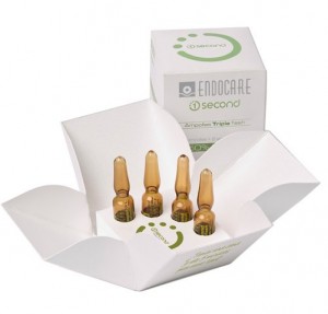 Ампулы Endocare Essential 1 Second Triple Flash Ampoules, 4 ампулы - Cantabria Labs