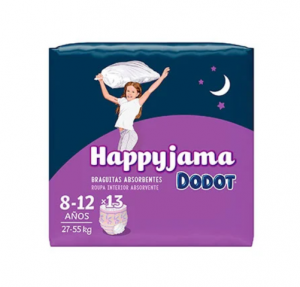 Happyjama Подгузники для новорожденных девочек T8 27-55 кг, 13 шт - Samforlab
