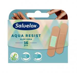 Salvelox Aqua Resist Aloe Vera, 16 шт - Orkla