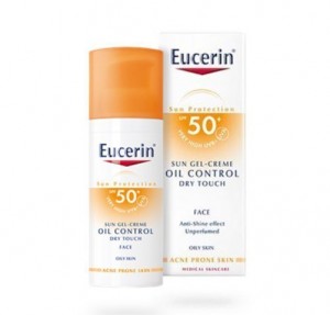 Солнцезащитный гель-крем Oil Control Dry Touch SPF 50+, 50 мл. - Eucerin