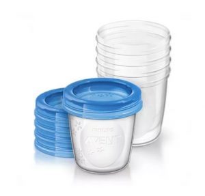 Чашки для хранения грудного молока, 5 шт - Philips Avent