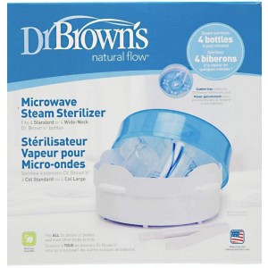 Паровой стерилизатор для микроволновой печи - Dr Brown's Natural Flow (голубой)