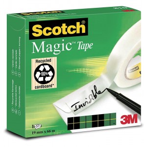 Scotch Magic Tape 66X19 Box 810/1966