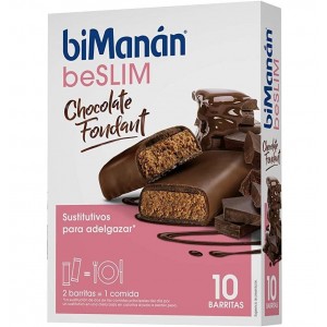 Заменитель Bimanan Beslim (10 батончиков по 31 г со вкусом шоколадной помадки)