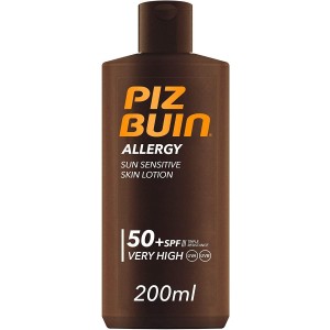 Piz Buin Allergy Sun Sensitive Skin Lotion Spf 50+ - Очень высокая защита (1 бутылка 200 мл)