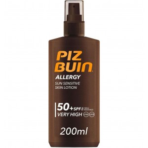 Piz Buin Allergy Sun Sensitive Skin Spray Spf 50+ - Очень высокая защита (1 бутылка 200 мл)