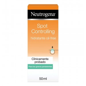 Neutrogena Spot Controlling - Oil Free Moisturiser With Purifying Salicylic Acid 50 Ml (1 Bottle 50 Ml)
