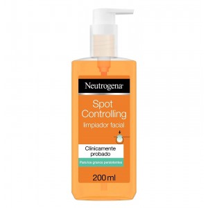 Neutrogena Spot Controlling - Purifying Facial Cleanser With Salicylic Acid (1 Bottle 200 Ml)