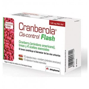Cranberola Ciscontrol Flash Cranberry (20 капсул)