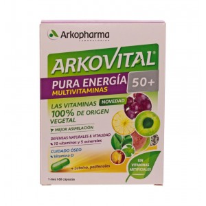 Арковитал Pure Energy 50+ (60 капсул)