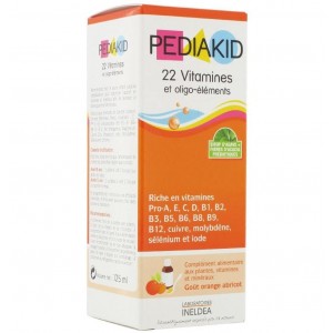 Ineldea Pediakid 22 Витамины и микроэлементы (1 бутылка 125 мл)