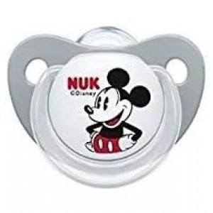 Пустышка силиконовая - Nuk (Disney Mickey T-3 N 1 U)